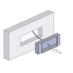 Wall-mounting accessory Model "TOLEDO"