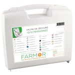 10/12 person emergency suitcase with handle and wall bracket