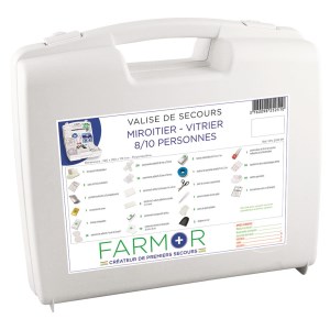 8/10-person "glazier's" emergency case