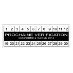 100 ADR transport labels - Self-adhesive vinyl