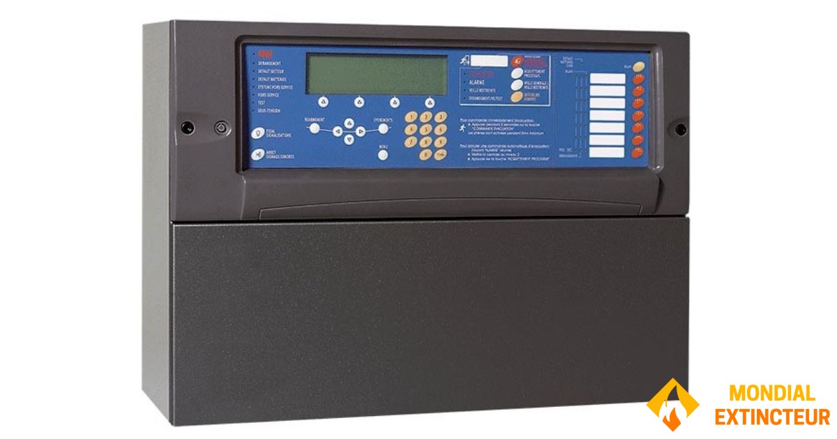 128-point addressable ECS + integrated CMSI - 3 functions