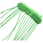 160 mm green plastic seals: ring of 30