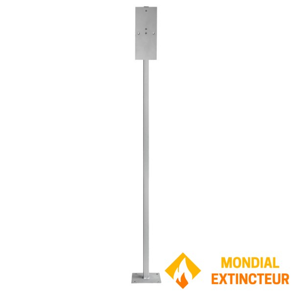 1M to 1M50 galvanised steel telescopic mounting mast