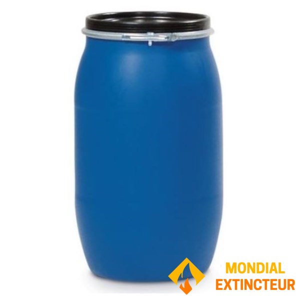 200 litres of hydroalcoholic solution in a drum