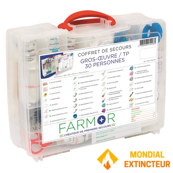 30-person "civil engineering" emergency box