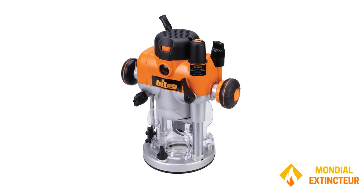 2,400 W dual-mode plunge router