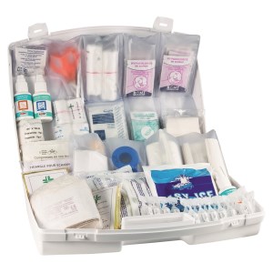 50-person first-aid case with carrying handle