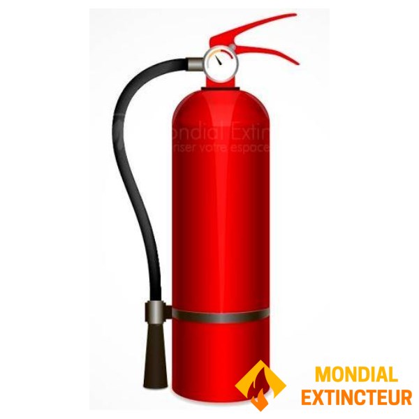 9KG ABC powder fire extinguisher N.F Auxiliary Pressure