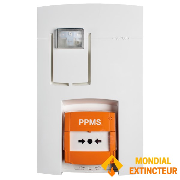 AGYLUS PPMS Alarm Radio 6 Km range - Waterproof - Batteries