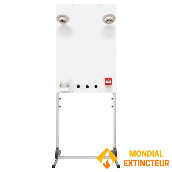Addressable SSIAP teaching panel, aluminium structure