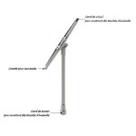 Articulated aluminium barrier key - XXL model