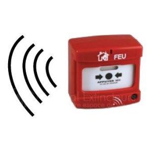 Axendis radio manual release with 100-metre range and repeater