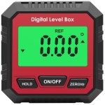 Backlit electronic magnetic inclinometer