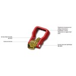 Bronze "poket" spreader valve for DN33