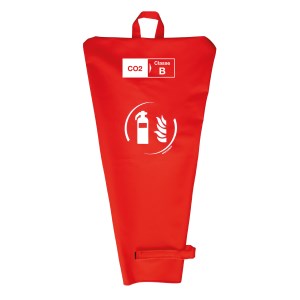 CO² fire extinguisher cover 2 Kg capacity CLASS FIRE - Luxury Edition