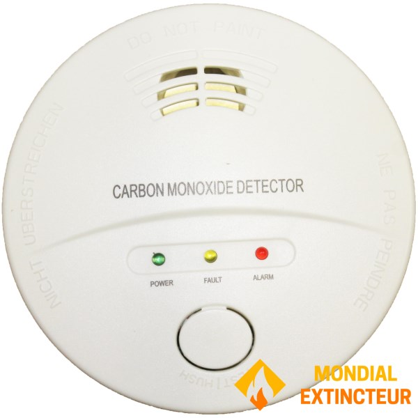 Carbon monoxide detector guaranteed for 2 years without screen