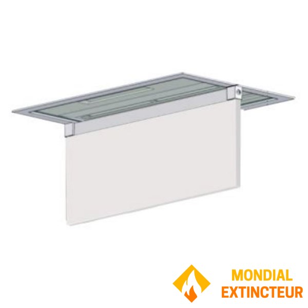 Ceiling or wall-mounted label holder Model "TOLEDO"