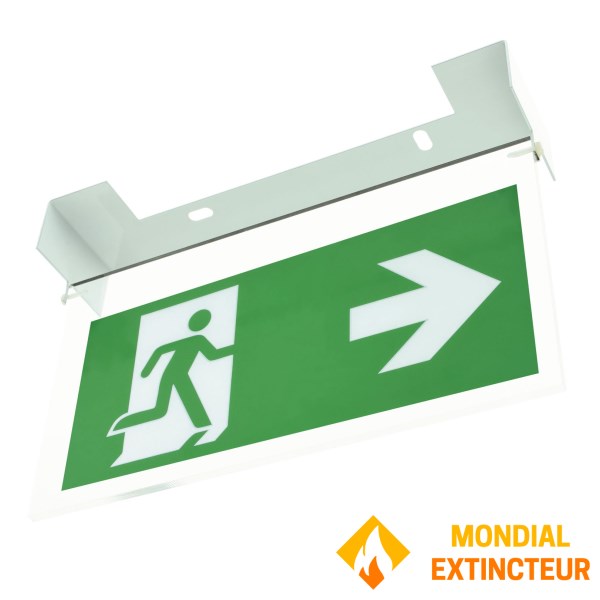 Ceiling or wall-mounted label holder Model "TOLEDO"