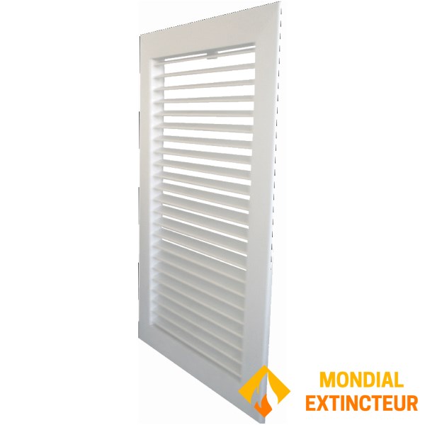 Cladding grille for smoke extraction shutter 40 x 63 cm