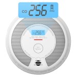 Combined smoke and carbon monoxide detector