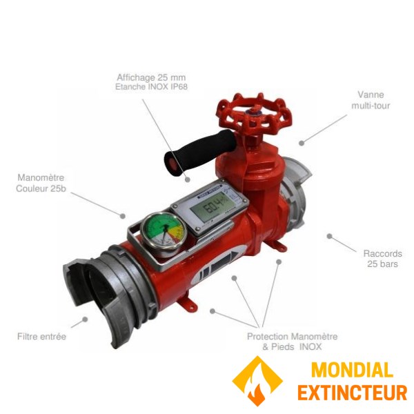 Complete fire hydrant control pack