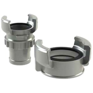 DN 110 mm fire hose - 40 Mètres - DN100 AR fittings - NF S 61-112