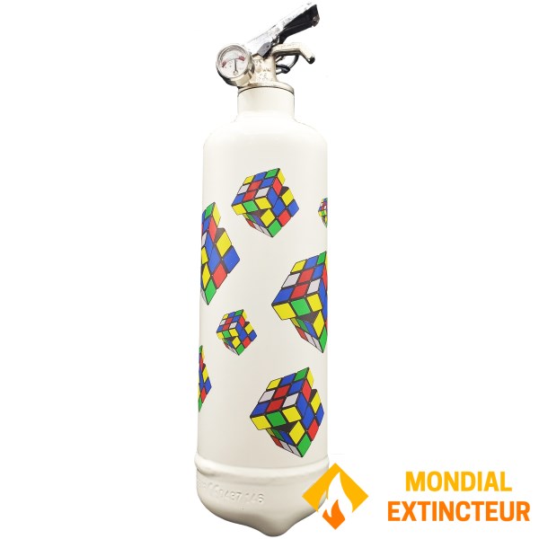 Design "RUBIC WHITE" fire extinguisher