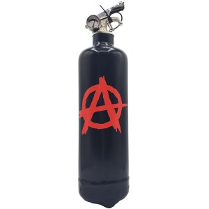 Design fire extinguisher "ANARCHY BLACK"