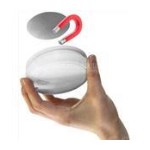 Digital monoxide detector + magnetic mounting pack