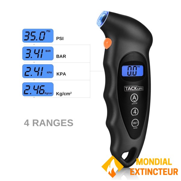 Digital tyre pressure gauge