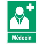 "Doctor" sign - PVC A4