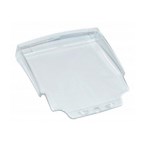 Double-action protective cover for manual release