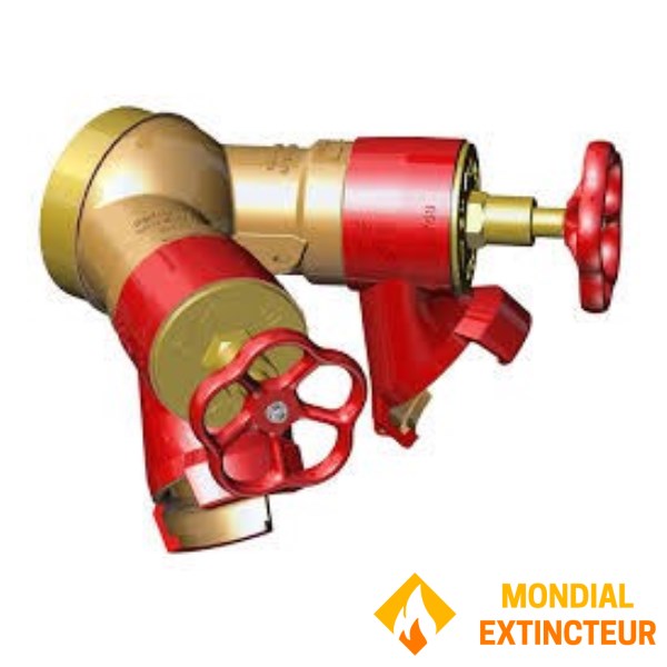 Double wet column socket DN40