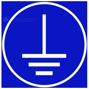 "Earthing" panel - W.200 x H.200 mm