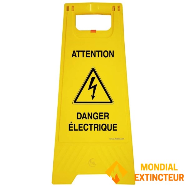 Easel "ELECTRIC DANGER"