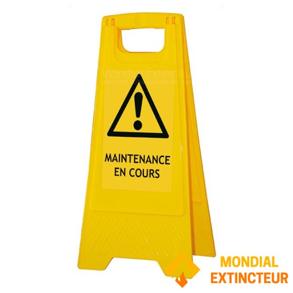 Easel "MAINTENANCE IN PROGRESS"