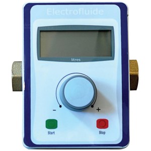 Electronic dispenser for filling fire extinguishers