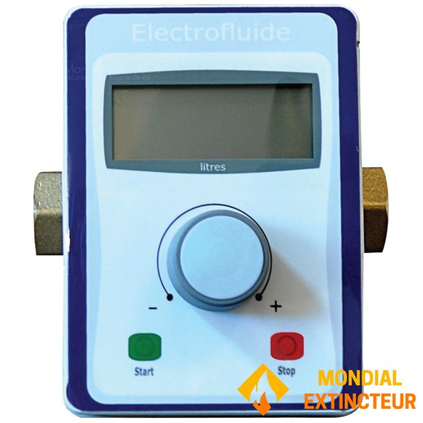 Electronic dispenser for filling fire extinguishers