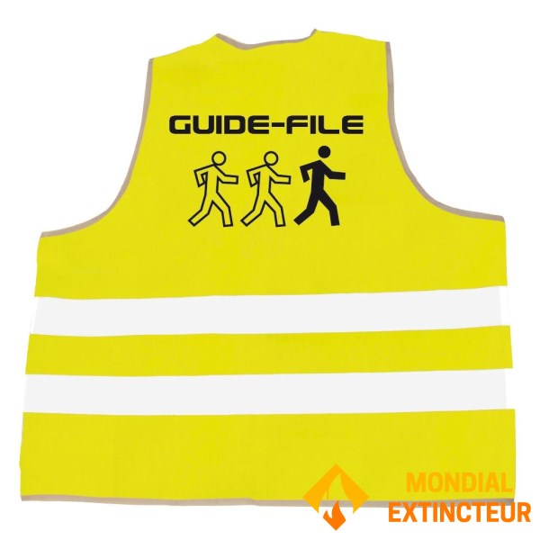 Evacuation waistcoat "Guide-file"