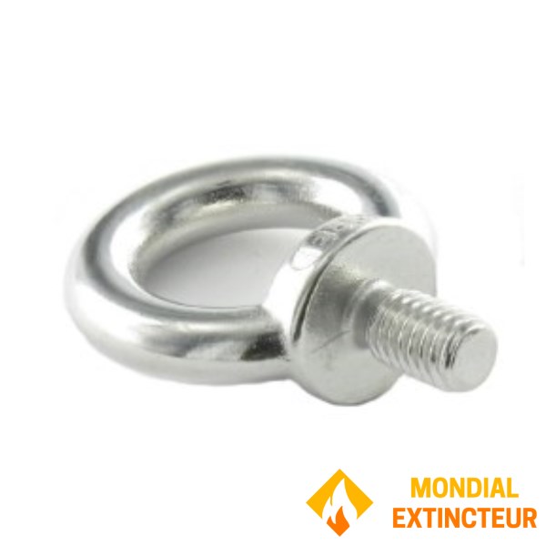 Eyebolt for suspended mounting for ATEX AESs