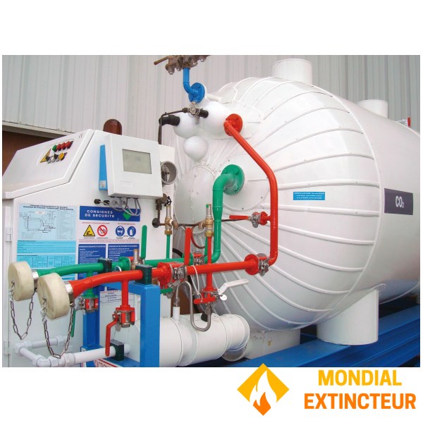 Filling CO2 fire extinguishers "CFA 5"