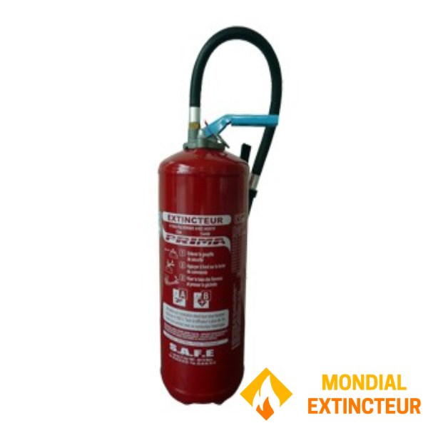 Fire extinguisher 9L Water + Additive N.F Auxiliary Pressure - Model 2018