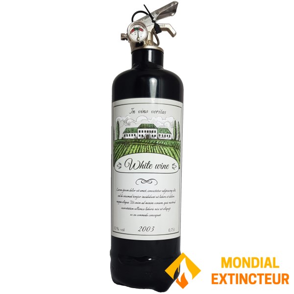 Fire extinguisher "Wine bottle" design