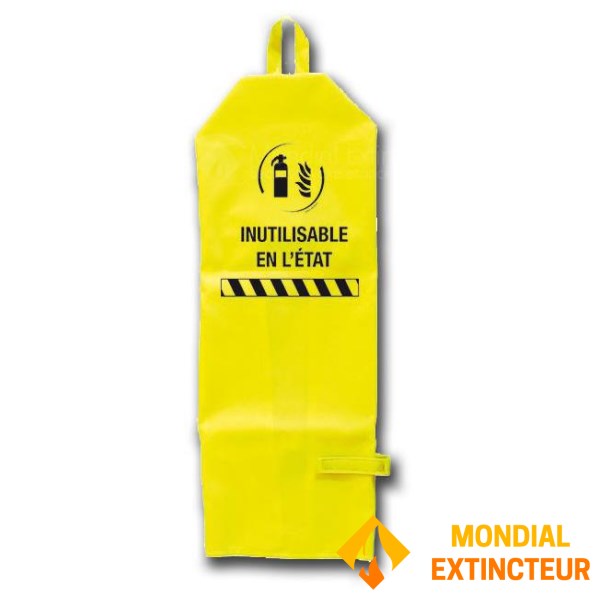 Fire extinguisher cover 6/9 Kg "OUT OF SERVICE"