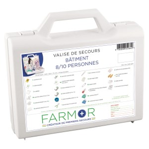 First-aid kit 8/10-person "building" 