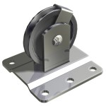 Fixed return smoke extraction pulley Diam. 50 ext.