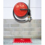 Floor sign for RIA - W.865 x H.400 mm