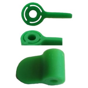 Green ROT brand seals per pack of 10 units