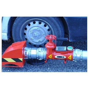 Ground support for checking fire hydrants