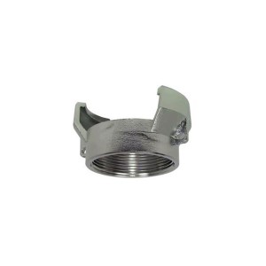 Half-coupling with lock, with female threaded sleeve DN 65